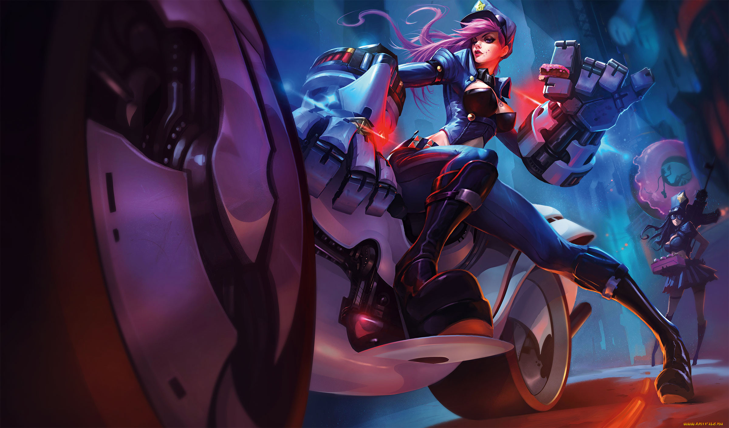  , league of legends, caitlyn, jinx, vi